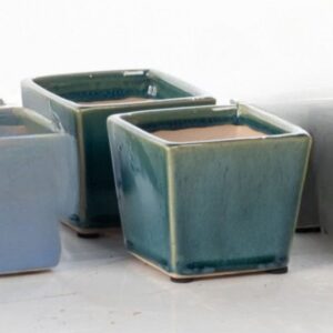Caspen Mini Pot - Alfresco - Blue - 3.5"