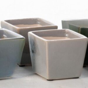 Caspen Mini Pot - Alfresco - Light Green - 3.5"