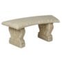 Curved Bench - Athens - Pre Aged - 16" x 43" x 15"