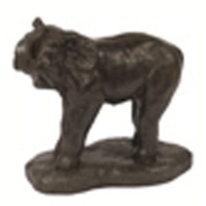 Elephant Statue - Athens - Flint - 13" x 7" x 14"