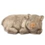 Piglet Statue - Athens - Autumn Wheat - 5" x 11" x 7"