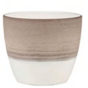 Espresso Cream Planter – Foliera – 5.5″