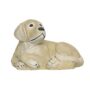 Laying Lab Statue - Athens - Buff - 10" x 14" x 12"