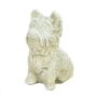 Westie Statue – Athens – Buff – 10″ x 7″ x 5″