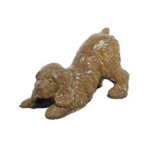 Small Dog Statue - Athens - Pre Aged - 5" x 4" x 8"