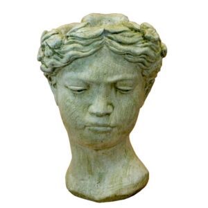 Venus Planter – Athens – Moss Green – 10″ x 7″ x 6″