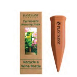 Wine Bottle Plant Nanny – Terra Cotta – Set of 4