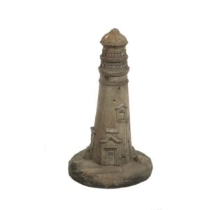 Multi Door Lighthouse Statue - Athens - Seafoam - 22" x 12" x 12"
