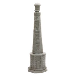 Brick Lighthouse Statue - Athens - Cyprus - 26" x 8" x 8"