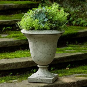 Linwood Urn - Campania - Alpine Stone - 13.5" x 15.75"