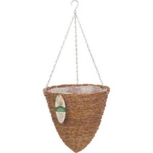 Rustic Rattan Hive Basket - 14"