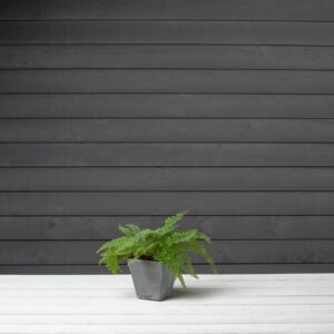 Artstone Ella Square Planter - Grey - 6"