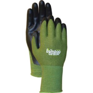 Bellingham Bamboo Gardener™ Nitrile Palm Glove - Green - Small