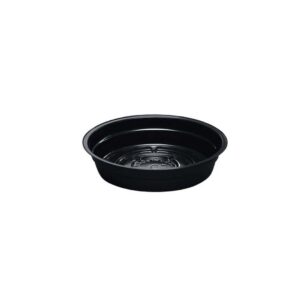 Heavy Vinyl Plant Saucer - Black - 6"
