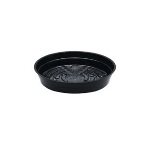 Heavy Vinyl Plant Saucer - Black - 8"