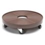 Plant Dolly (w/ hole) - Espresso - 16"