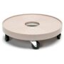 Plant Dolly (w/ hole) - Gray Mist - 16"