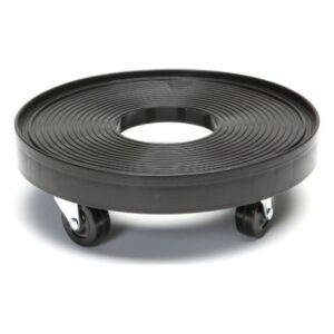 Plant Dolly (w/ hole) - Black - 12"