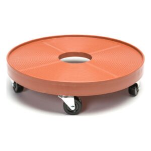 Plant Dolly (w/ hole) - Terra Cotta - 16"