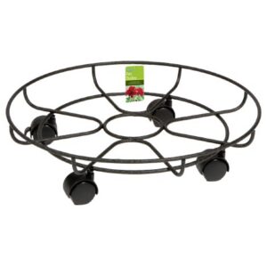 Heavy Duty Plant Caddy – Black – 16″