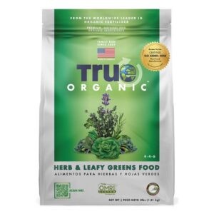 Herb & Leafy Greens Food - True Organic - 4 lb