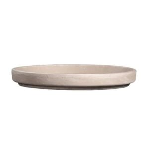 German Waterproof Saucer – Border Concepts – Granite – 9.5″