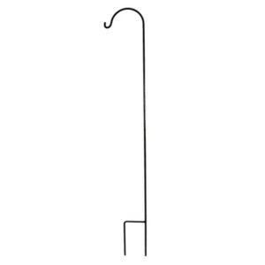 Shepard Hook Single - Border Concepts - Black - 84"