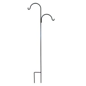 Off Set Shepard Hook Double - Border Concepts - Black - 84"