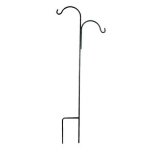 Off Set Shepard Hook Double - Border Concepts - Black - 64"