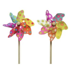 Plastic Pinwheel - Kaemingk - Assorted - 18.9"