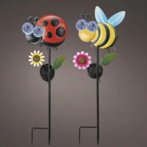 Ladybug, Bee Solar Stake - Kaemingk - 30.71"