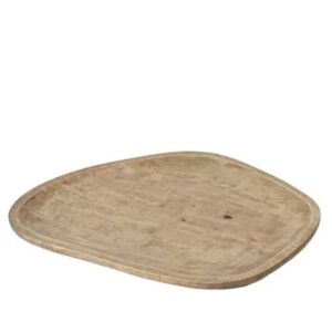 Mangowood Plate - Kaemingk - 18.11"
