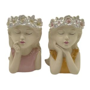 Flower Girl Planter - Kaemingk - Assorted - 6.5"