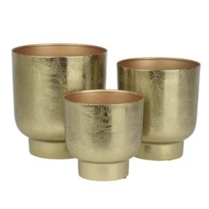 Metal Planter - Kaemingk - Gold - 6.69"