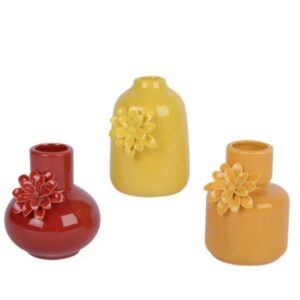 Flower Vase - Kaemingk - Assorted - 3.43"