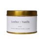 Leather + Vanilla Travel Tin Candle - 3" x 2.25"