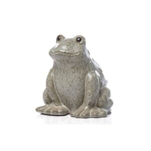 Calm Frog Statue – Alfresco – Sage – 6.75″