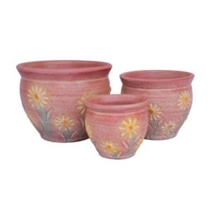 Bud Terra Cotta Planter – Alfresco – Pink – 11.5″