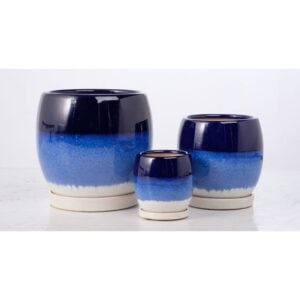 Prescott Planter - Alfresco - Blue - 10.25"