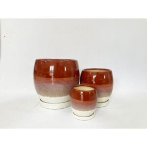 Prescott Planter - Alfresco - Brown - 10.25"