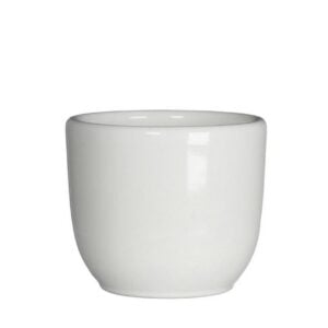 Tusca Round Planter – Alfresco – Gloss White – 2.5″