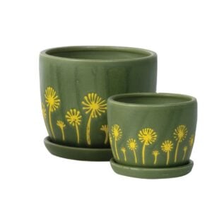 Stampa Whisp Petit Pot – Alfresco – Green/Yellow – 7″