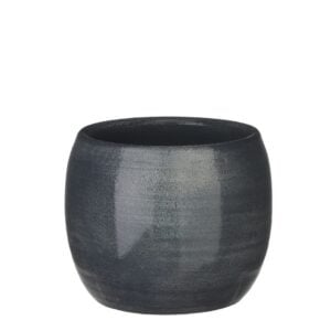 Lester Round Planter – Alfresco – Dark Blue – 5.5″
