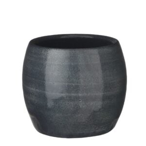 Lester Round Planter – Alfresco – Dark Blue – 6.25″