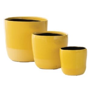 Huron Pot – Alfresco – Yellow – 6.25″