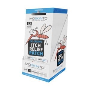 The Original Itch Relief Patch by Moskinto in 12 Count packs