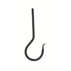 Ceiling Hook - Black - 5"