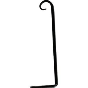 Downturn Straight Hanger - Black - 12"