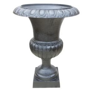 Lexington Cast Iron Urn - Border Concepts - Black - 30.5"