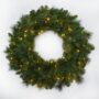 Mountain Spruce Wreath – Warm White – 30″